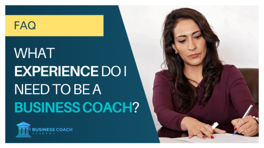What experience do I need to become a business coach?